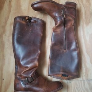 Frye knee high boots